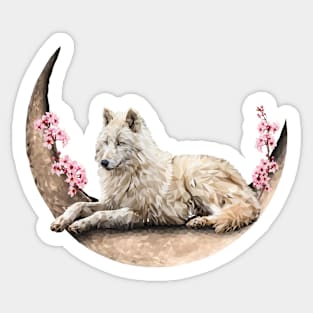 Arctic Wolf Sticker